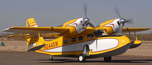 Grumman G-44 Widgeon N244GW, Copperstate Fly-in, October 22, 2011